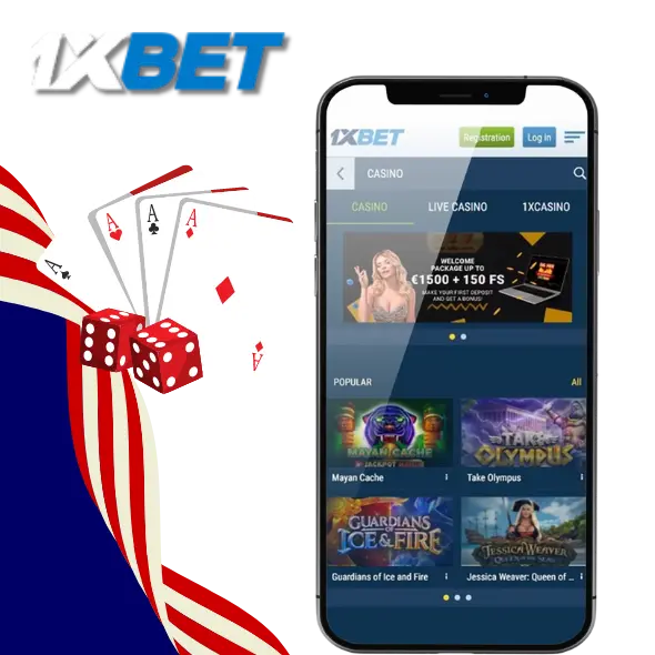 Menemui Permainan Kasino dan Slot dalam Apl 1xBet