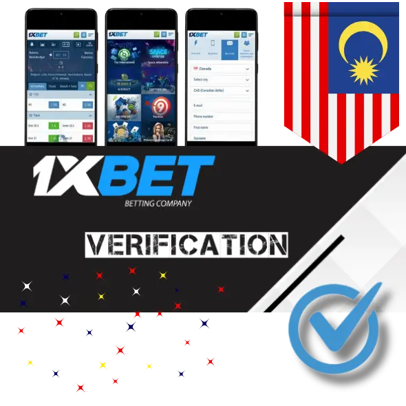 Pengesahan Akaun melalui Apl 1xBet